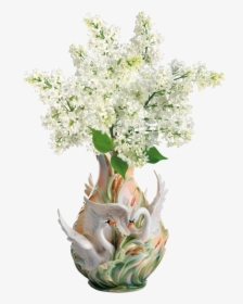 Beautiful Images Of Flower Vase , Png Download - Franz Porcelain Swan Collection, Transparent Png, Free Download