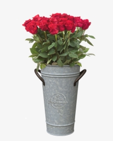 Rustic Flower Vase Png, Transparent Png, Free Download