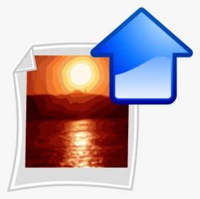 File - Icon - Upload Photo - Svg - Upload Image File Icon, HD Png Download, Free Download