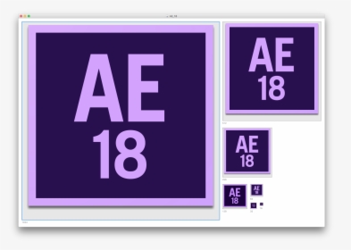 Icon Example - After Effects 2018 Icon, HD Png Download, Free Download
