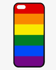 Gay Pride Rainbow Flag Stripes Rubber Case For Iphone - Mobile Phone, HD Png Download, Free Download