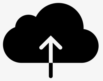 Upload To Cloud Filled Icon - White Upload Icon Png, Transparent Png, Free Download