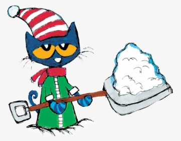 Pete Shoveling Snow Clipart , Png Download - Pete The Cat Snow Daze, Transparent Png, Free Download