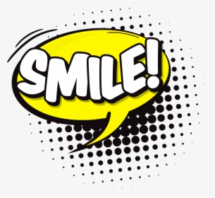Smile Speech Bubble Png - Bubbles Comic Png, Transparent Png, Free Download