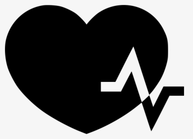 Heartbeat Svg Heart Drawing - Heart, HD Png Download, Free Download