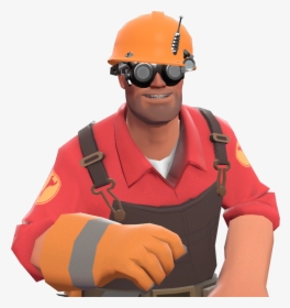 Tf2 Engineer Without Glasses, HD Png Download, Free Download