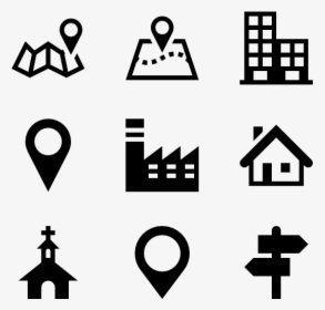 Business Icon Assets 145 Free Icons Svg Eps Psd Png - Icon Untuk Denah Lokasi Png, Transparent Png, Free Download