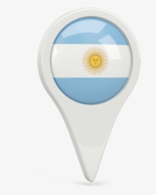 Round Pin Icon - Argentina Flag Pin Icon, HD Png Download, Free Download