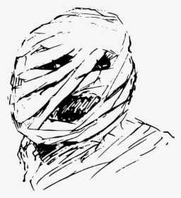 Horror Mummy - Scalable Vector Graphics, HD Png Download, Free Download