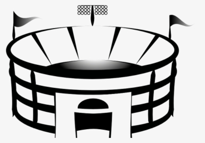 Clip Art Football Field Clip Art Library - Football Stadium Clipart, HD Png Download, Free Download