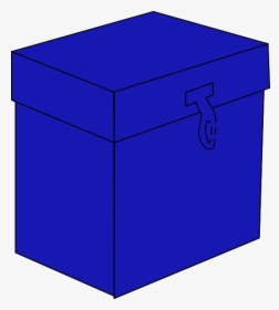 Transparent Blue Box Png - Clip Art Blue Box, Png Download, Free Download