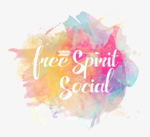 Free Spirit Feb 12 - Calligraphy, HD Png Download, Free Download