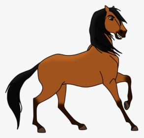 Stallion Clipart Spirit Stallion - Draw Spirit Stallion Of The Cimarron Head, HD Png Download, Free Download