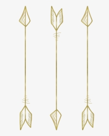 Tribal Arrow Transparent Png - Gold Cupid Arrow Png, Png Download, Free Download