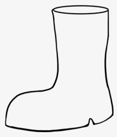How To Draw Boots - Easy To Draw Boot, HD Png Download, Free Download