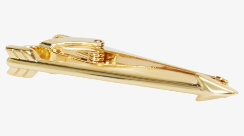 Gold Gold Arrow 5cm Tie Bar - Bangle, HD Png Download, Free Download