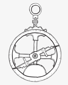 Astrolabe - Simple Astrolabe Drawing, HD Png Download, Free Download