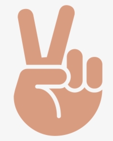 Peace Sign Hand Svg , Png Download - Peace Symbols, Transparent Png, Free Download