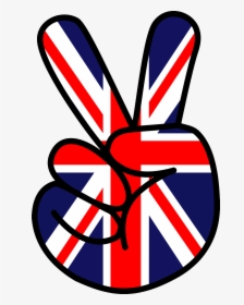 Union Jack Peace Sign, HD Png Download, Free Download