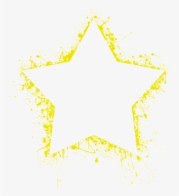 Transparent Star Sky Png - Star Outline Yellow, Png Download, Free Download