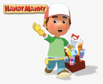 Dj Handy Manny - Handy Manny And Bob The Builder, HD Png Download, Free Download