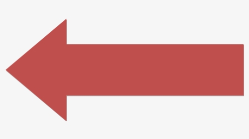 Red Left Arrow - Big Arrow Png, Transparent Png, Free Download