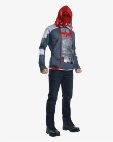 Mens Arkham Red Hood Costume - Red Hood Costume, HD Png Download, Free Download