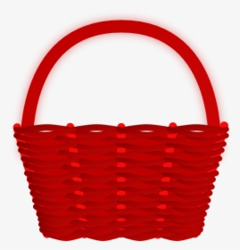 Transparent Little Red Riding Hood Clipart - Cartoon Little Red Riding Hood Basket, HD Png Download, Free Download