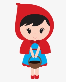 Little Red Riding Hood Free Clipart Clipart Creationz - Little Red Riding Hood Easy Drawing, HD Png Download, Free Download