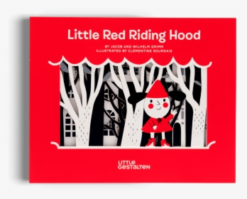 Little Red Riding Hood Little Gestalten Kids Book"  - Red Riding Hood Cut Book, HD Png Download, Free Download