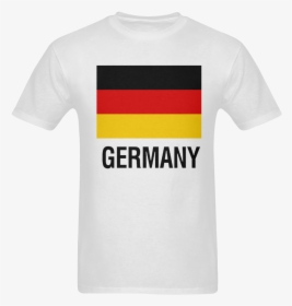German Flag Text Germany Men"s T-shirt In Usa Size - Active Shirt, HD Png Download, Free Download