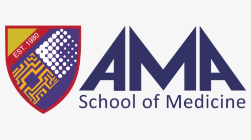 Ama School Of Medicine Official Logo - Ama Computer College Logo, HD Png Download, Free Download