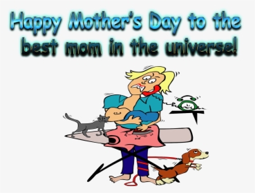 Mothers Day Png Image File - Cartoon, Transparent Png, Free Download