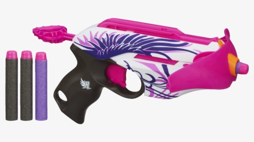 Nerf Gun Rebelle Pink Crush Blaster, Hd Png Download - Girl Nerf Guns, Transparent Png, Free Download