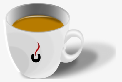 Vector Graphics Of Cup Of Espresso Coffee - Cup Tee Png, Transparent Png, Free Download