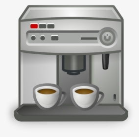 Coffee, Coffeemaker, Cup, Machine, Automatic, Espresso - Coffee Machine Clipart, HD Png Download, Free Download