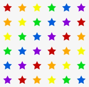 Clown Fish Cafe - Different Color Star Png, Transparent Png, Free Download