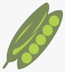 Vector Vegetables Transparent Peas In A Pod Clipart - Pea Pods Free Clip Art, HD Png Download, Free Download