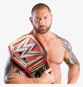 Batista Wwe Champion Png , Png Download - Batista Wwe World Heavyweight Champion Png, Transparent Png, Free Download