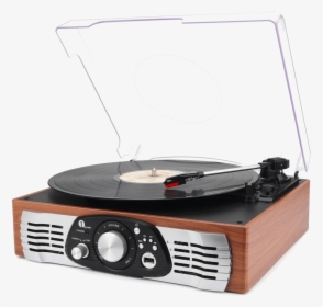 1byone Belt Driven 3-speed Turntable With Built In - Stereo Turntable 1 By One, HD Png Download, Free Download
