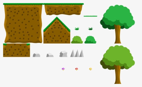 Preview - Free Grass Tileset 2d, HD Png Download, Free Download