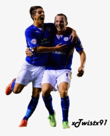 Anthony Knockaert & Danny Drinkwater - Kick Up A Soccer Ball, HD Png Download, Free Download
