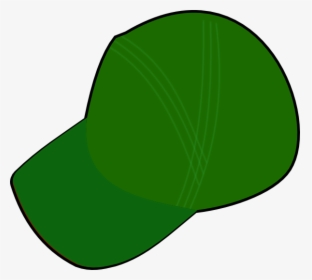 Green Art At Clker - Green Cap Clipart, HD Png Download, Free Download