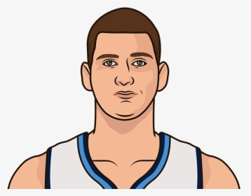 Who Was The Last Nuggets Player With 30 Points And - Nikola Jokic Cartoon Face, HD Png Download, Free Download