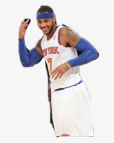 Interesting Freetoedit - Carmelo Anthony Knicks Hyped, HD Png Download, Free Download