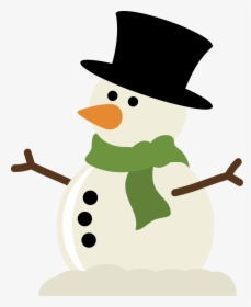 Snowman Clipart Svg - Snowman Clipart, HD Png Download, Free Download