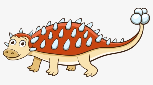 Dinosaurs Clipart Water Dinosaur - Euoplocephalus Cartoon, HD Png Download, Free Download