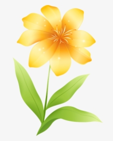 Yellow Flower Png - Png Flower Clip Art, Transparent Png, Free Download
