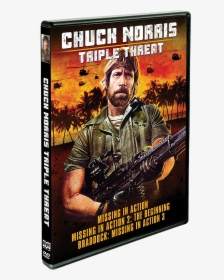 Chuck Norris - Chuck Norris Triple Threat, HD Png Download, Free Download