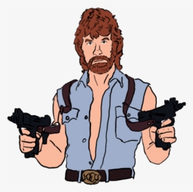 Chuck Norris By Normantweeter - Chuck Norris Clipart, HD Png Download, Free Download